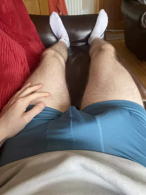 What gets you weaker, my bulge or my feet?