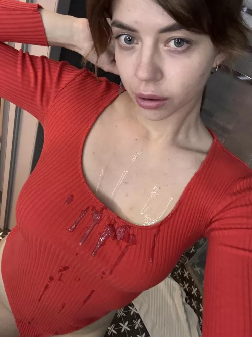 When I get cum I feel like a real slut