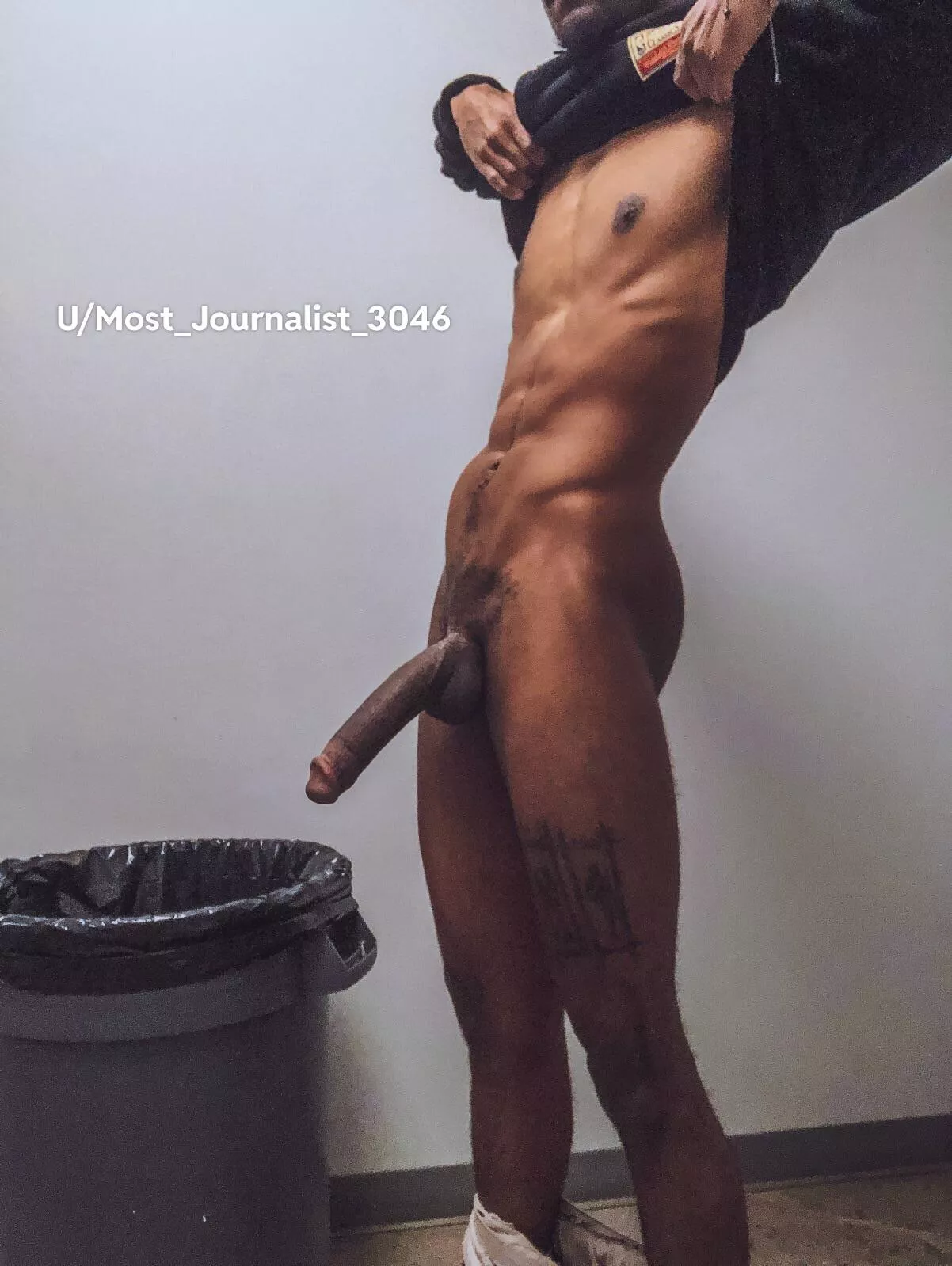 Who's doing something very stupid because they want to worship a thick black superior cock?