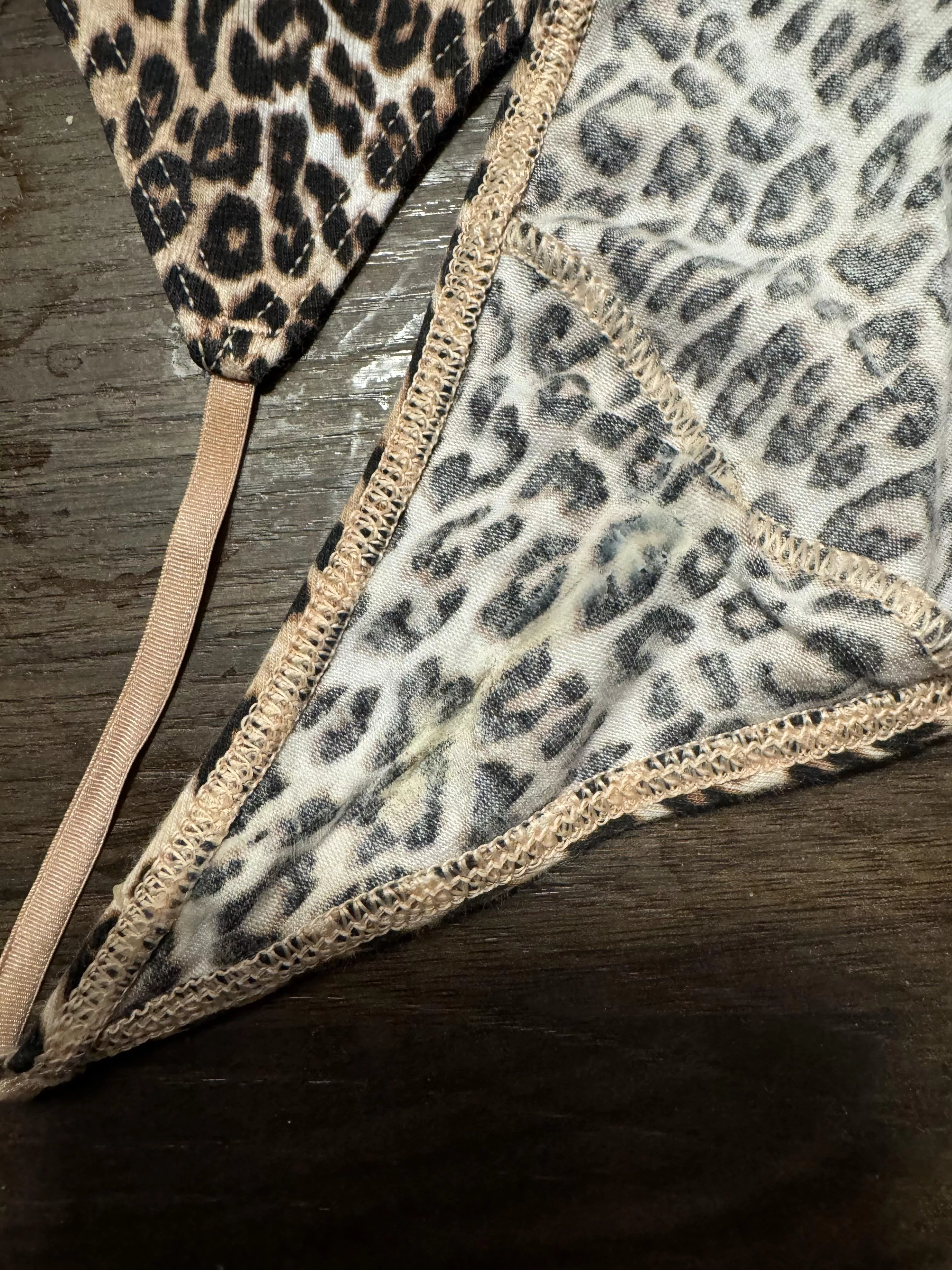 Wife’s Dirty Cheetah Thong