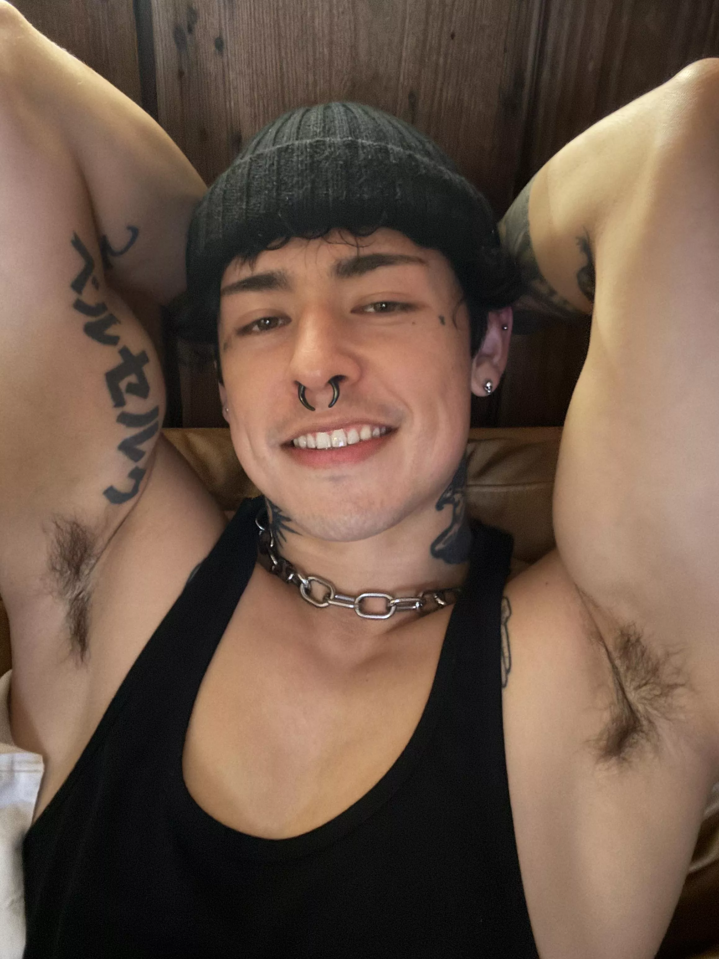 would you sniff them after my chest day ? 