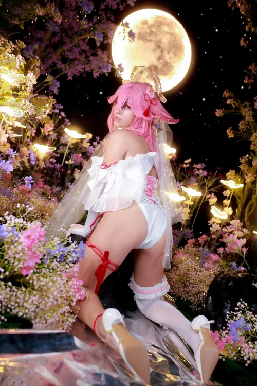 Yae Miko Bride (based on the art by Princess Ailish) by Yuna Kairi (self)