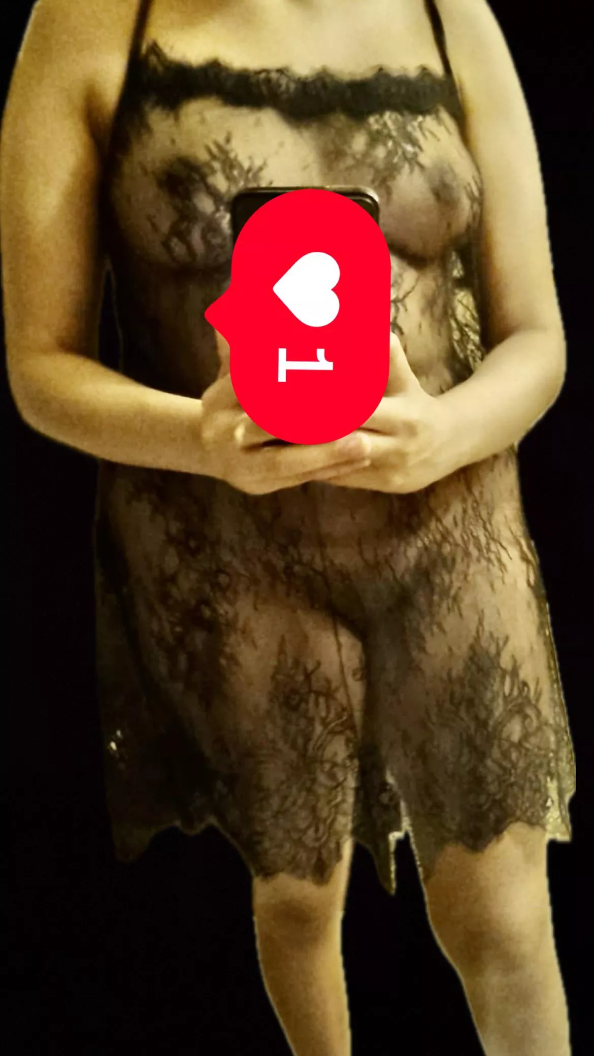 You guys saw it before hubby