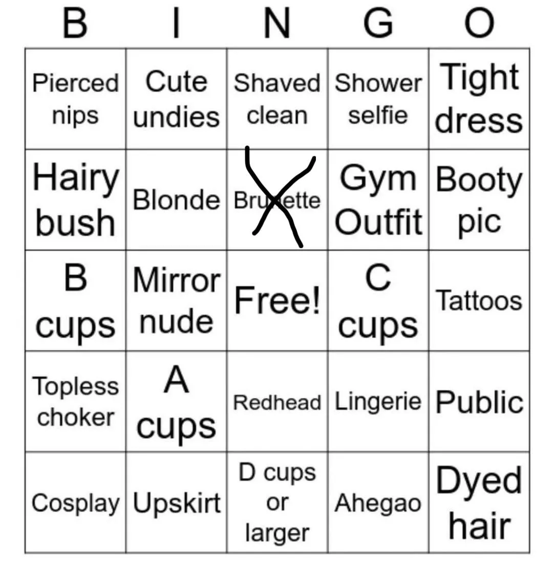 19M looking to fill my first bingo card feel free to help