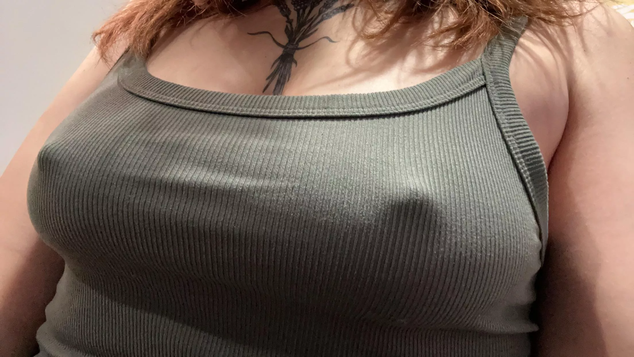 A beautiful braless Saturday 