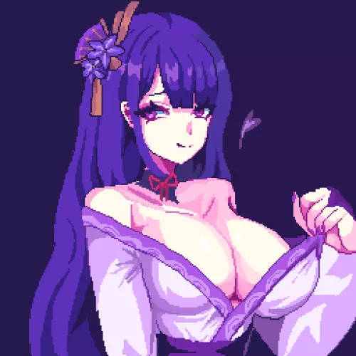 Almost revealing her boobs