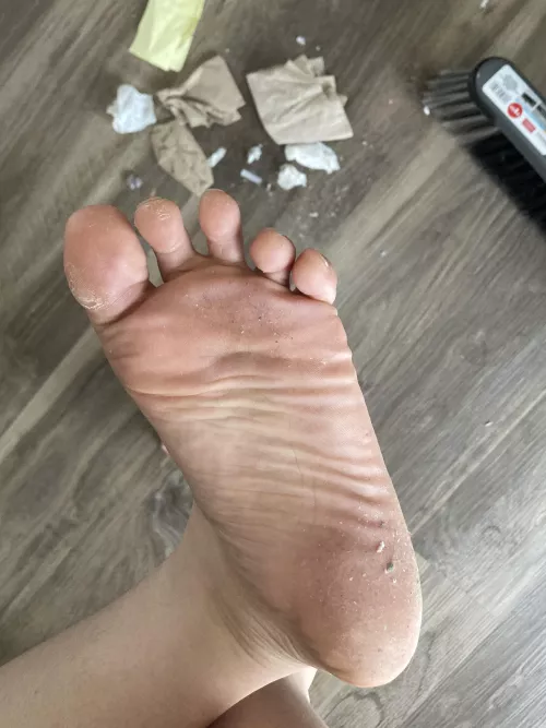 Always happens after sweeping 