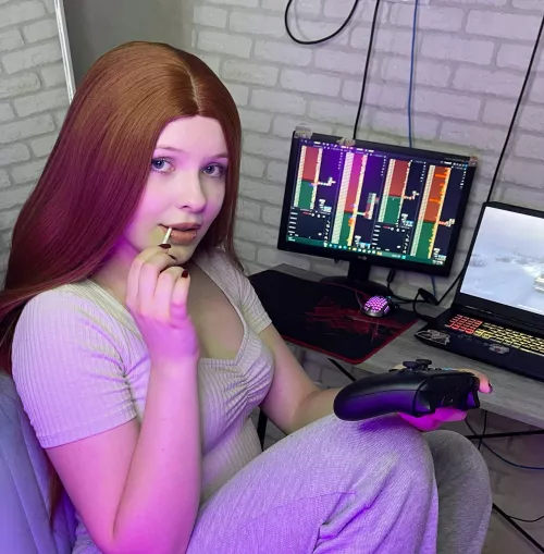 Are you turned on by cute gamer girls