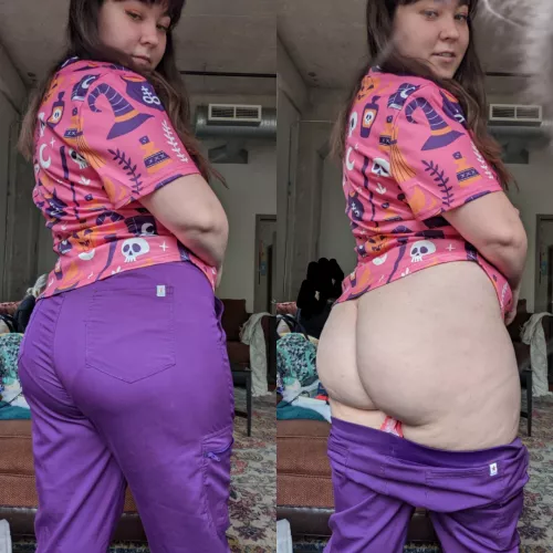 Ass out for halloween