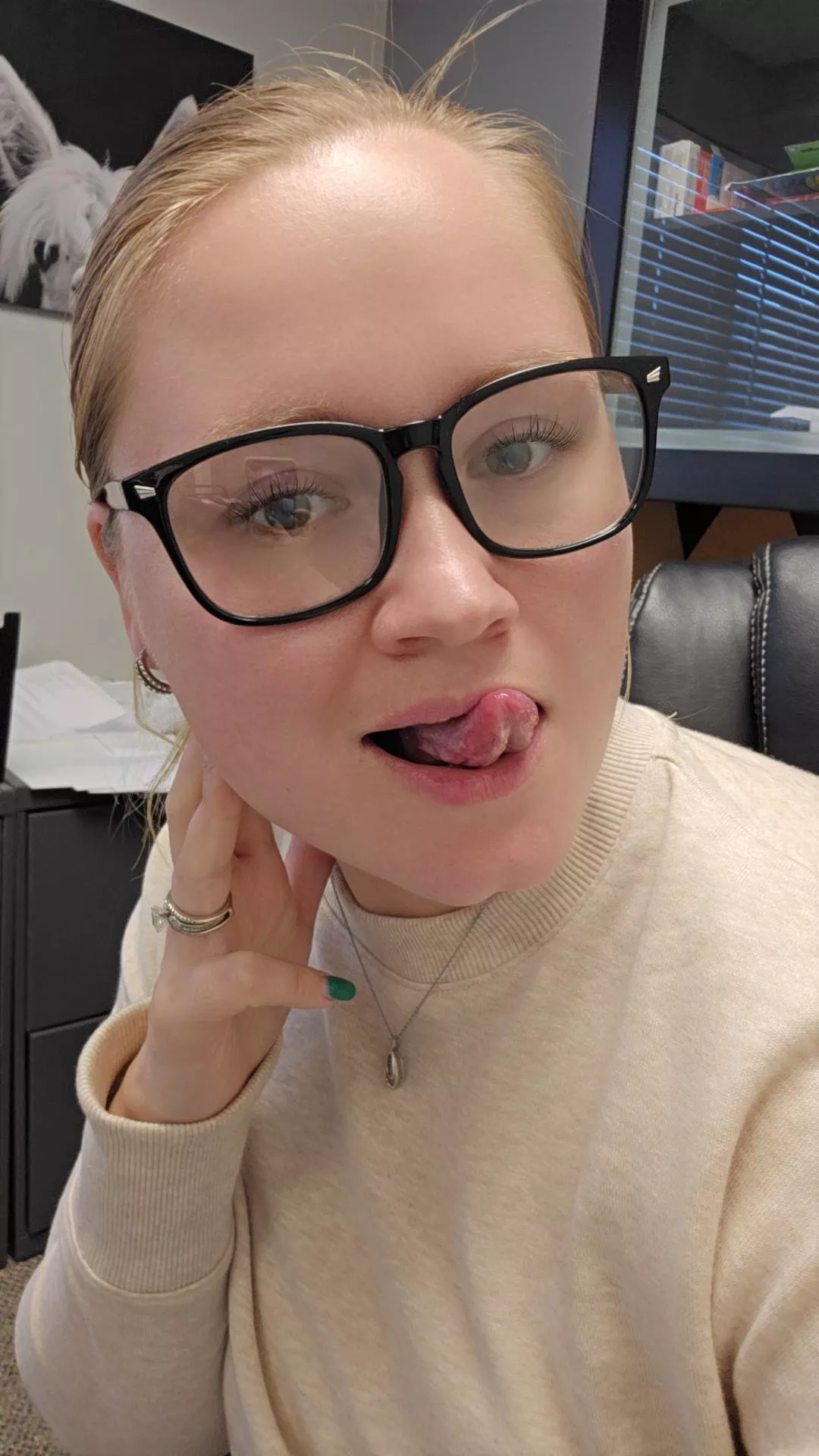 At work.....wanting you 