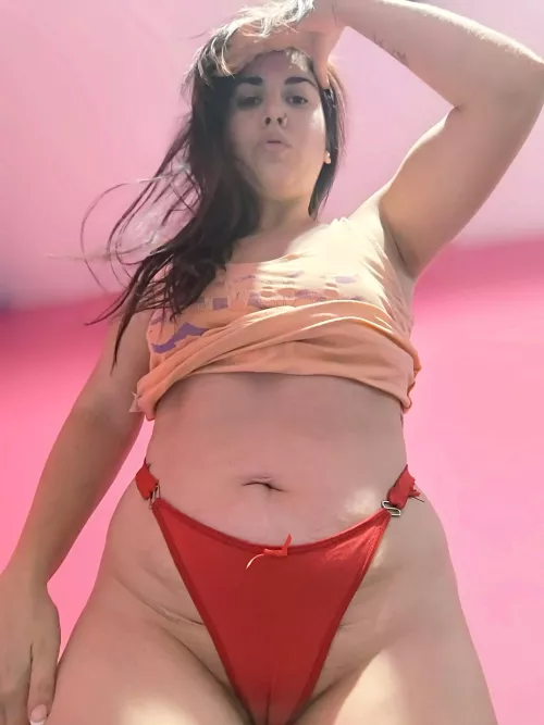 Can you see all my attributes from there my little one?