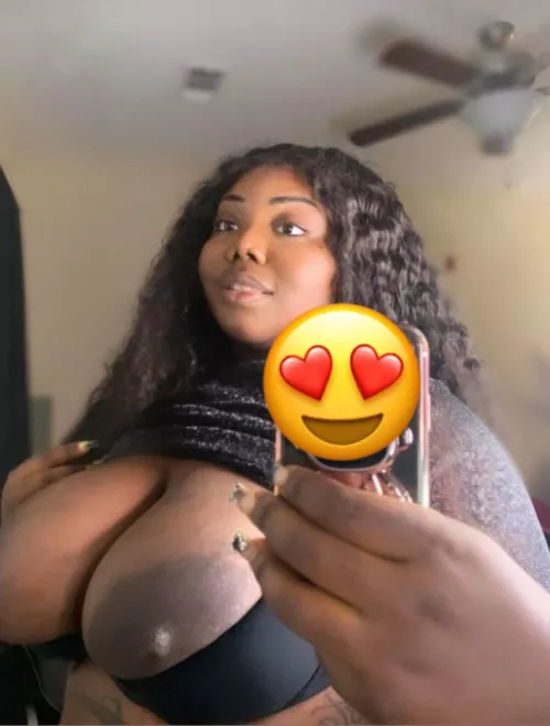 Come and worship at the altar of my breasts.