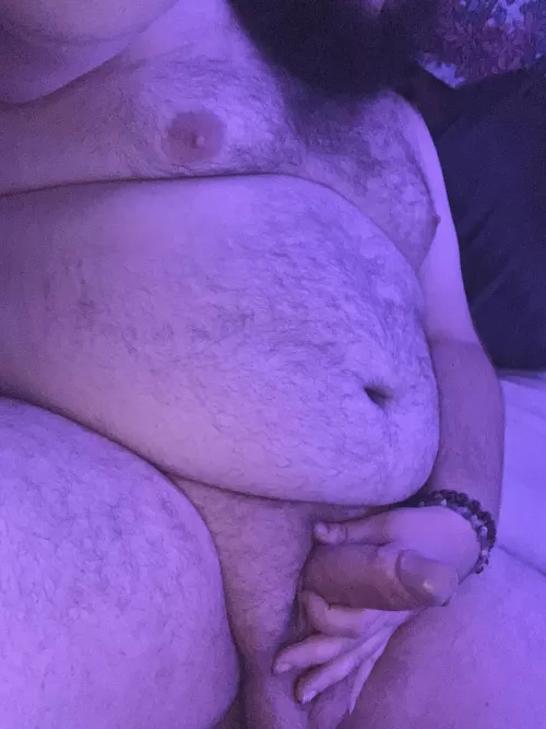 come eat up this thick bear cock x