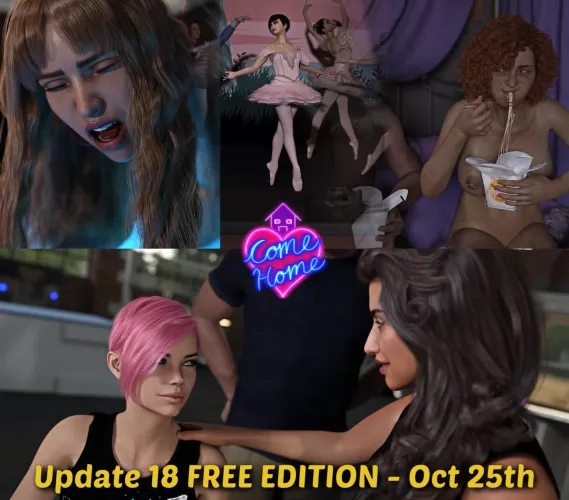 [Come Home] update 18 free edition just released on Steam and Itch.