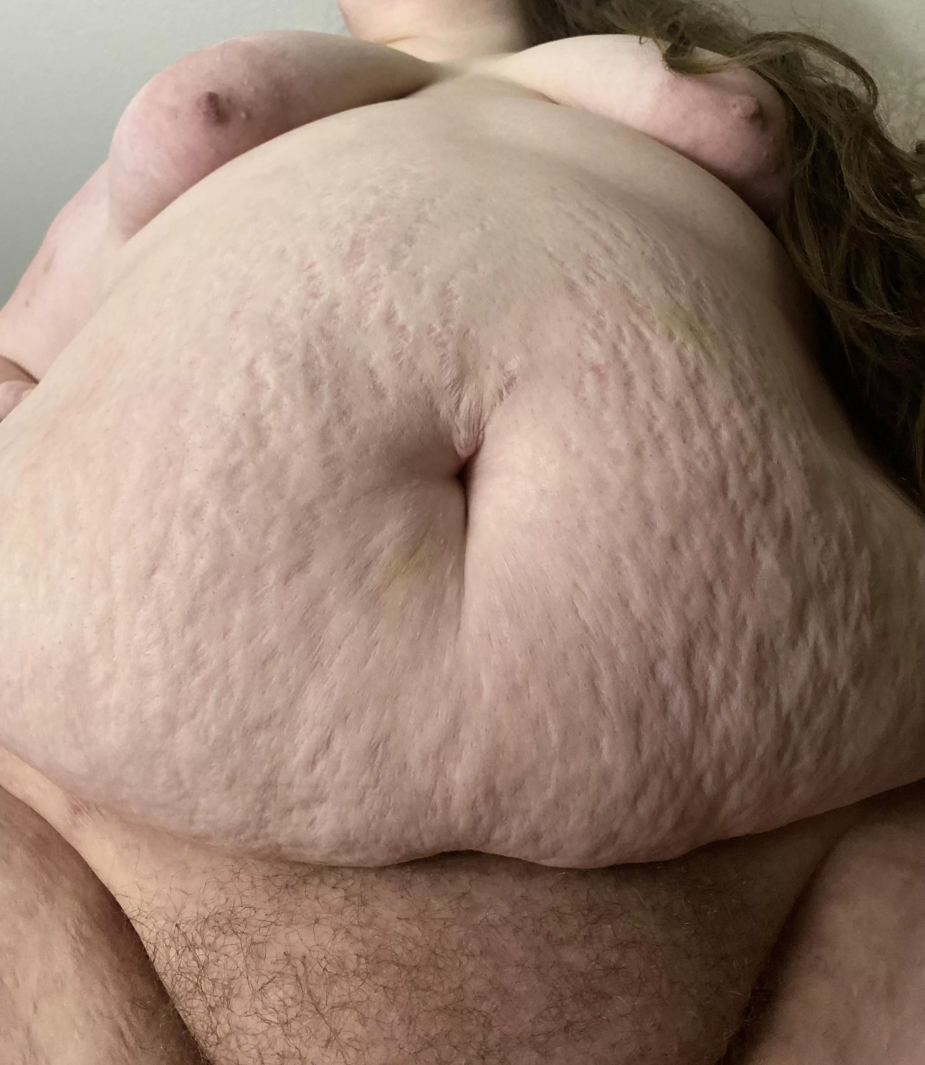 Count all of Mommy’s stretch marks as I climb on top