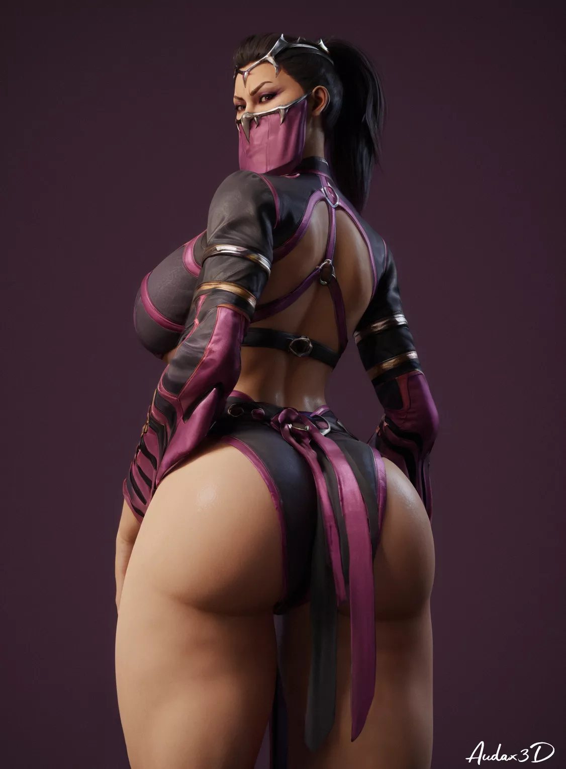 Deception Mileena (Audax3d) [Mortal Kombat] rule 34