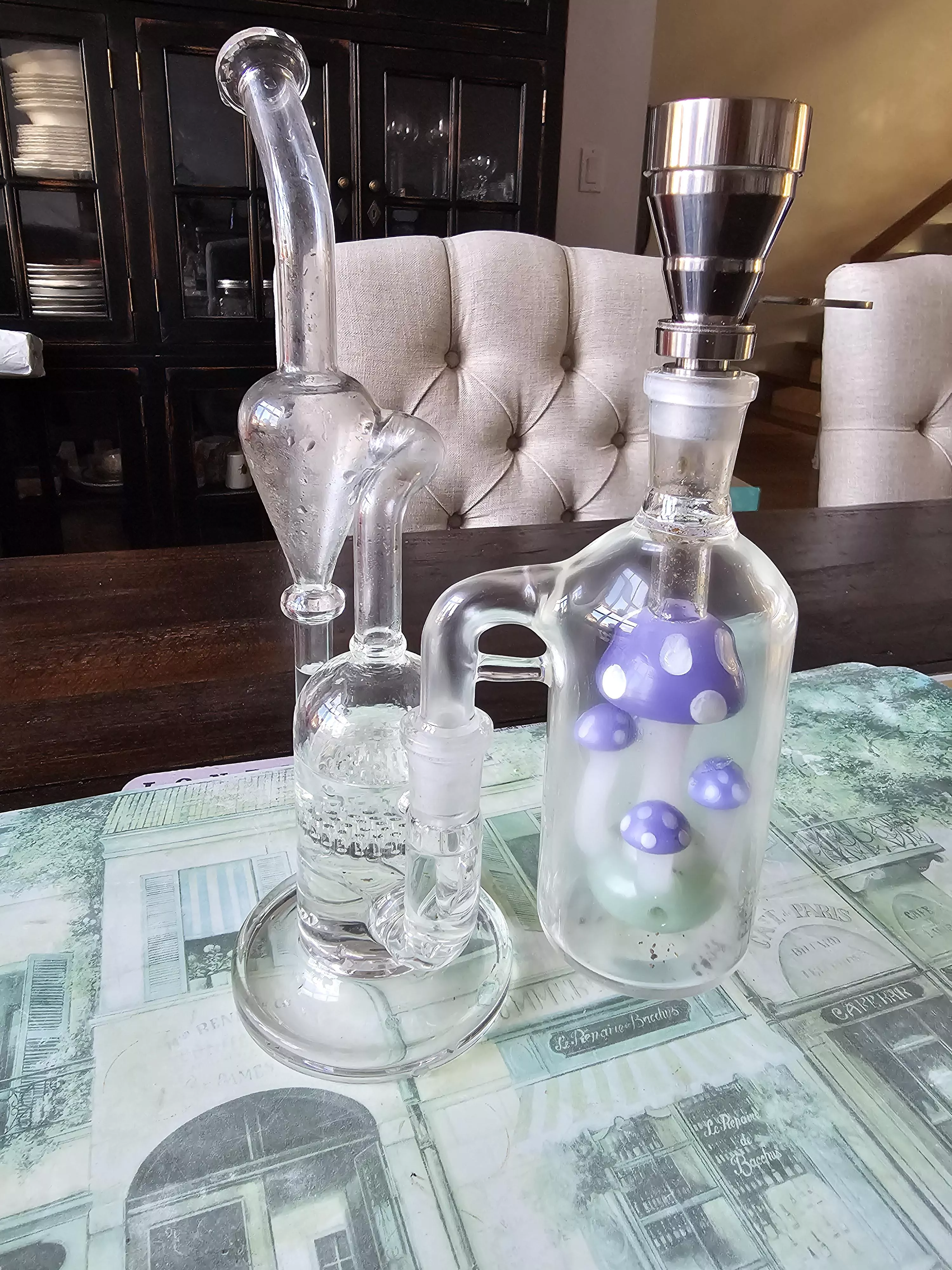 Do you fill ash catchers with water? 