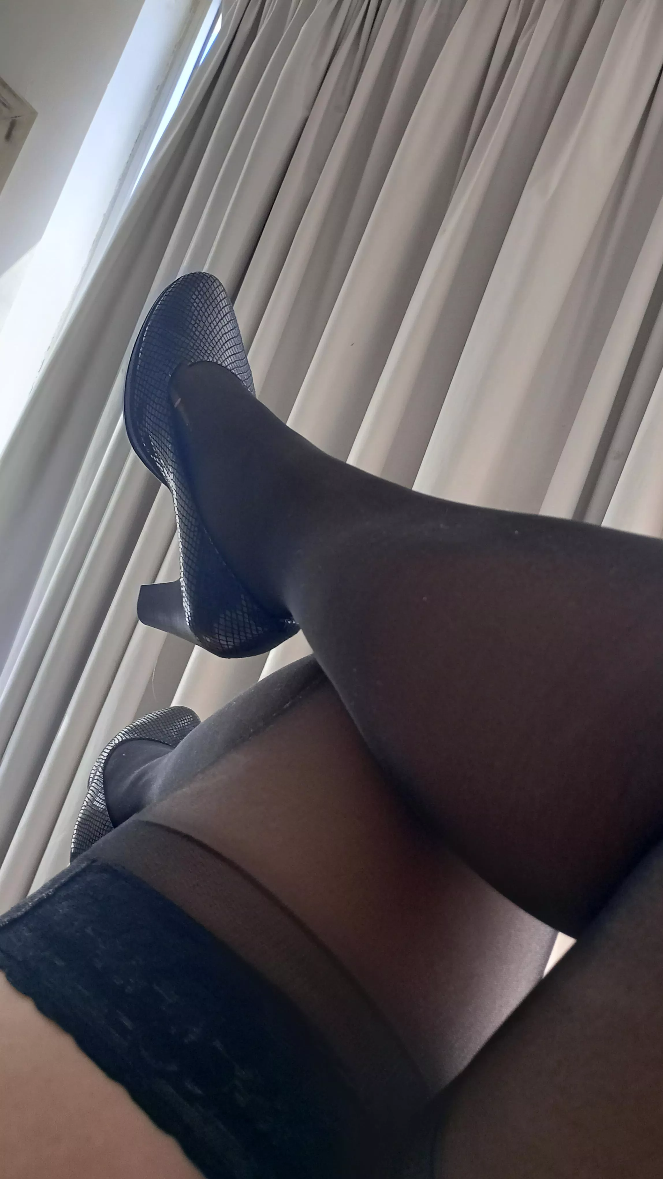 Do you want me to take off my shoes?