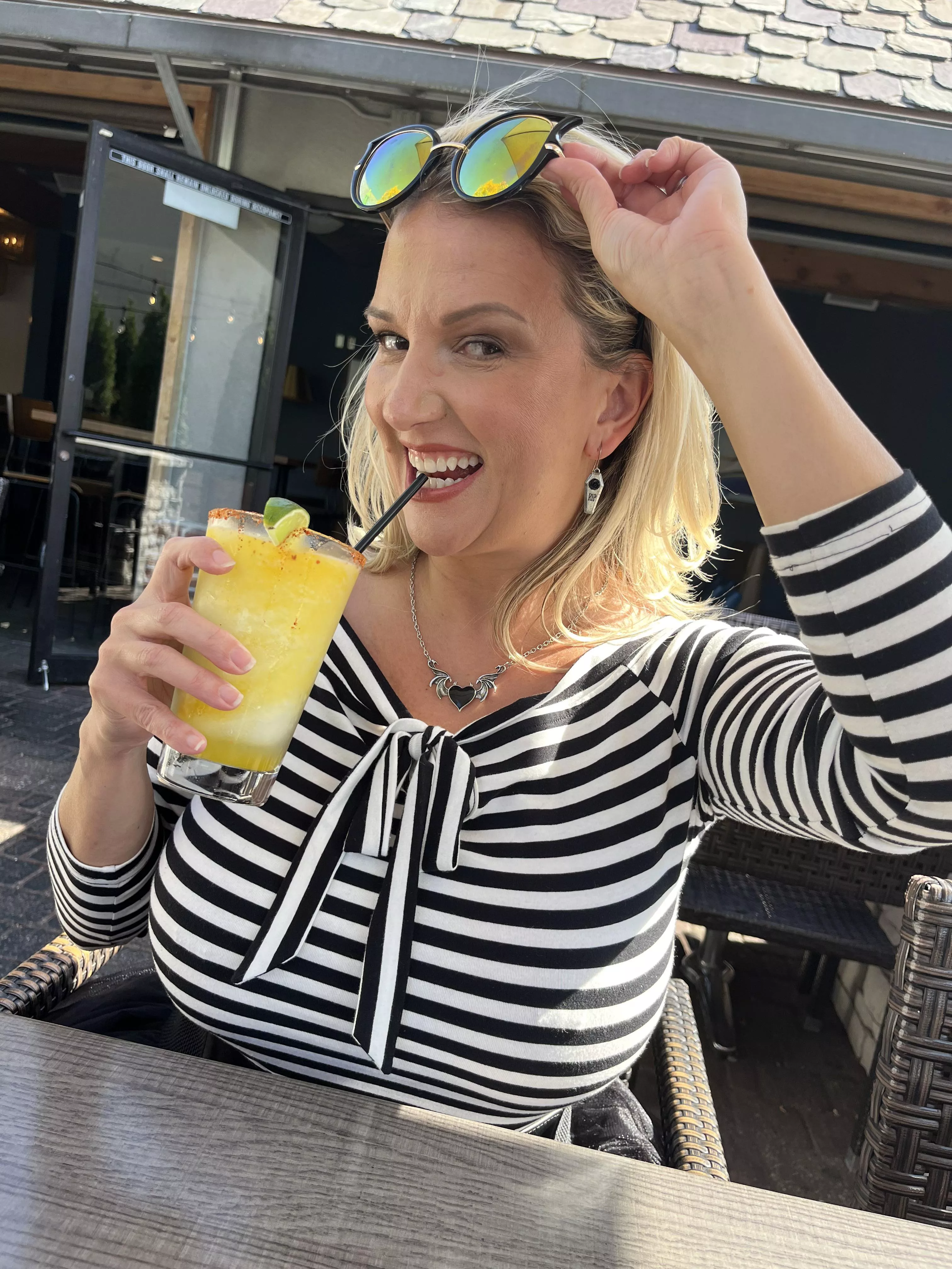 Does a margarita with beer in it count?