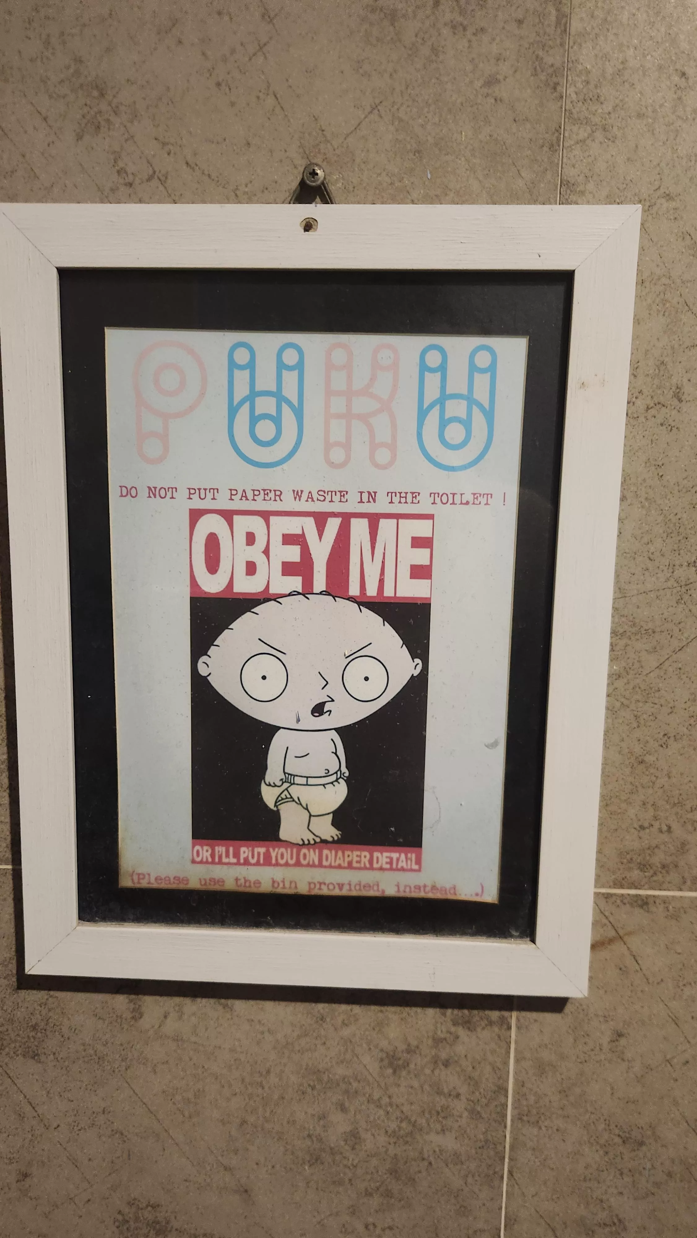 Don't threaten me with a good time. Xo