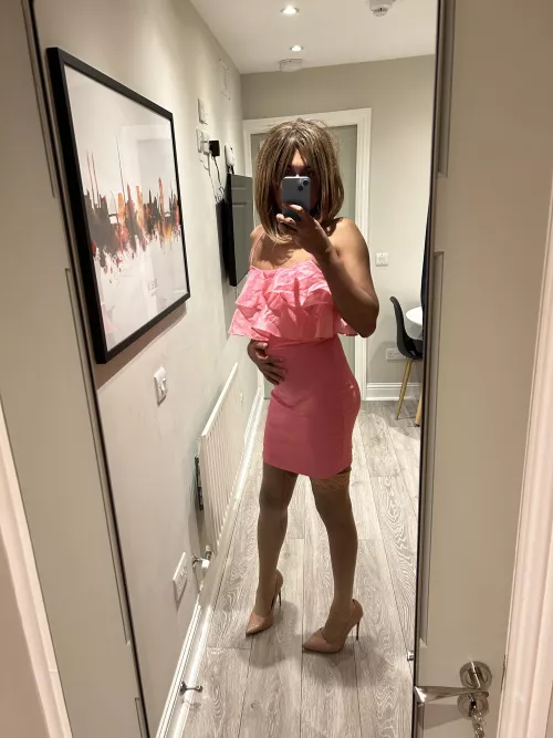 Dressed and ready for drinks at Pantibar 💋