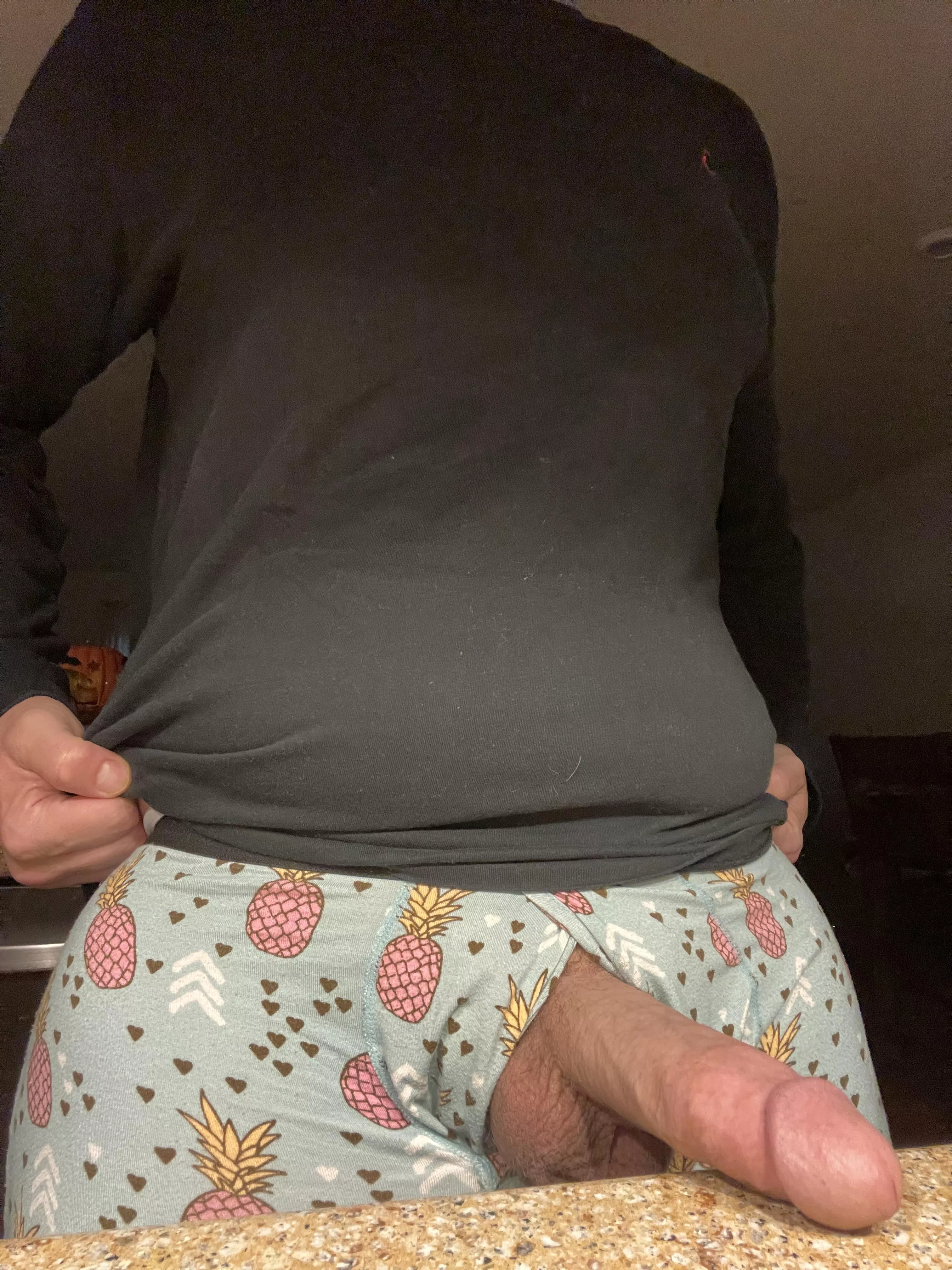 Dropped it on the counter for you.  [46] 