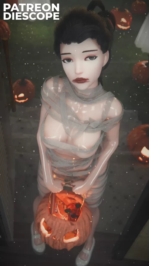 D.Va Halloween Mummy (DieScope)