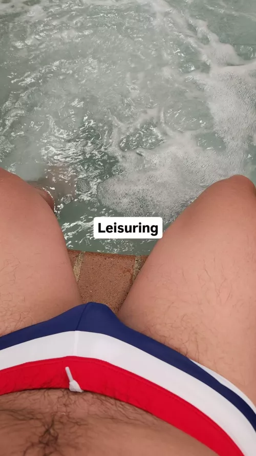 Enjoying wearing these to the gym hottub and sauna