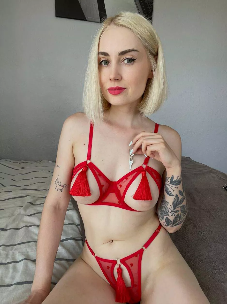 Everyone will know your dick is locked up.
