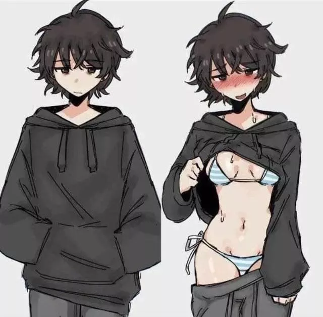 (F4A) you had always just assumed your new roommate was male, until you caught them at the beach wearing a bikini. (F4A) you had always just assumed your new roommate was male, until you caught them at the beach wearing a bikini.