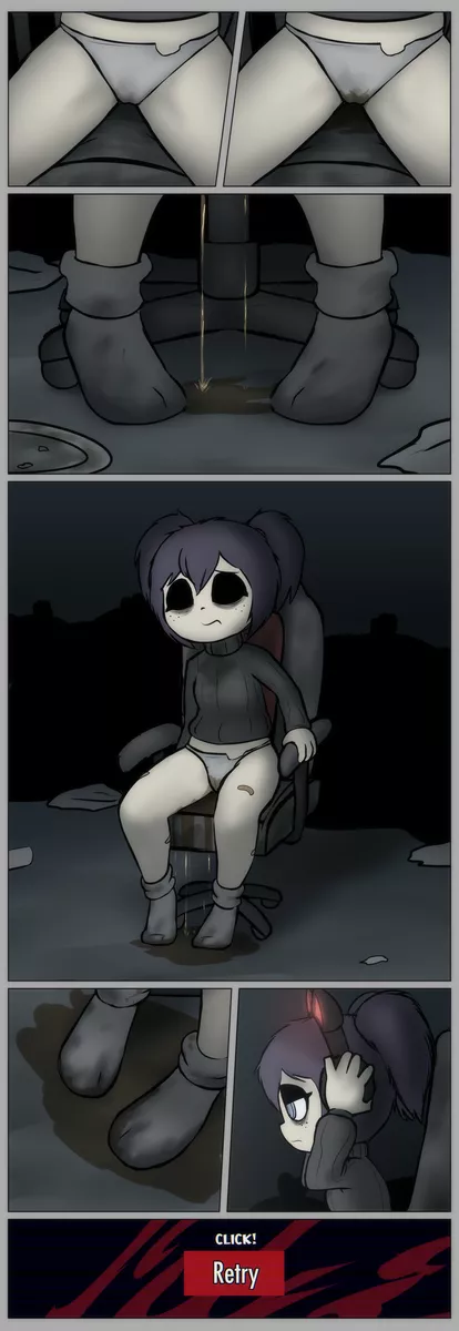 Gamers don't take bathroom breaks (Comic by e254e) 