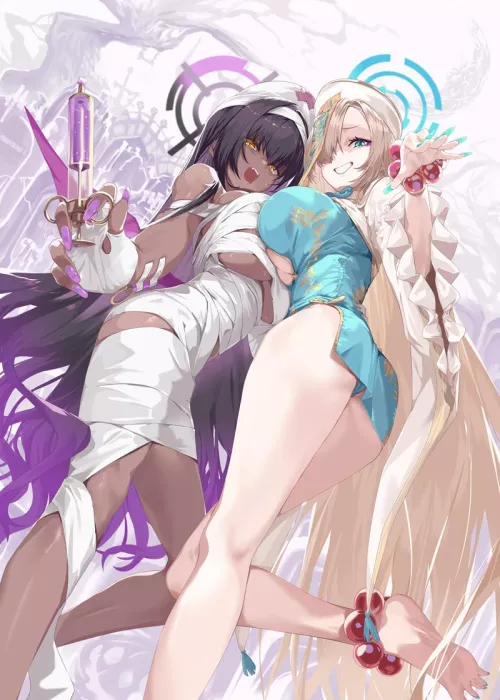 Halloween Asuna & Karin 