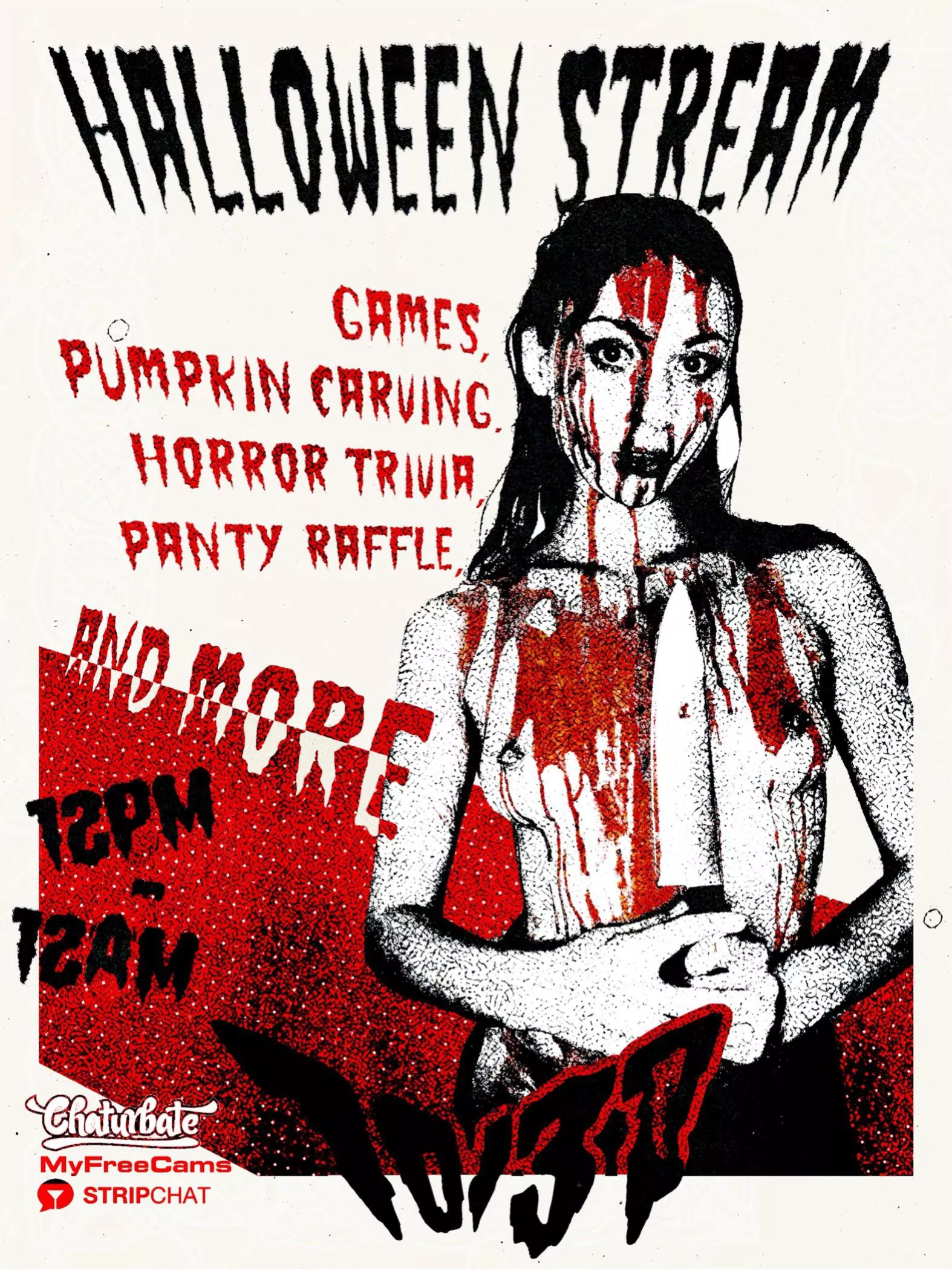 🔪 Halloween Stream 🔪 Mark you Calendar!