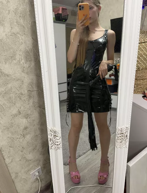 Heels and a dress for a date night