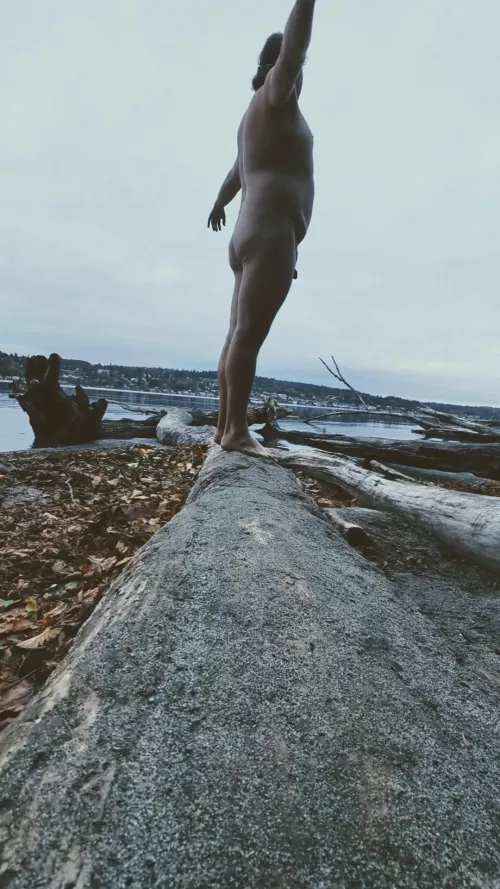 How late in the year are you still skinny dipping?