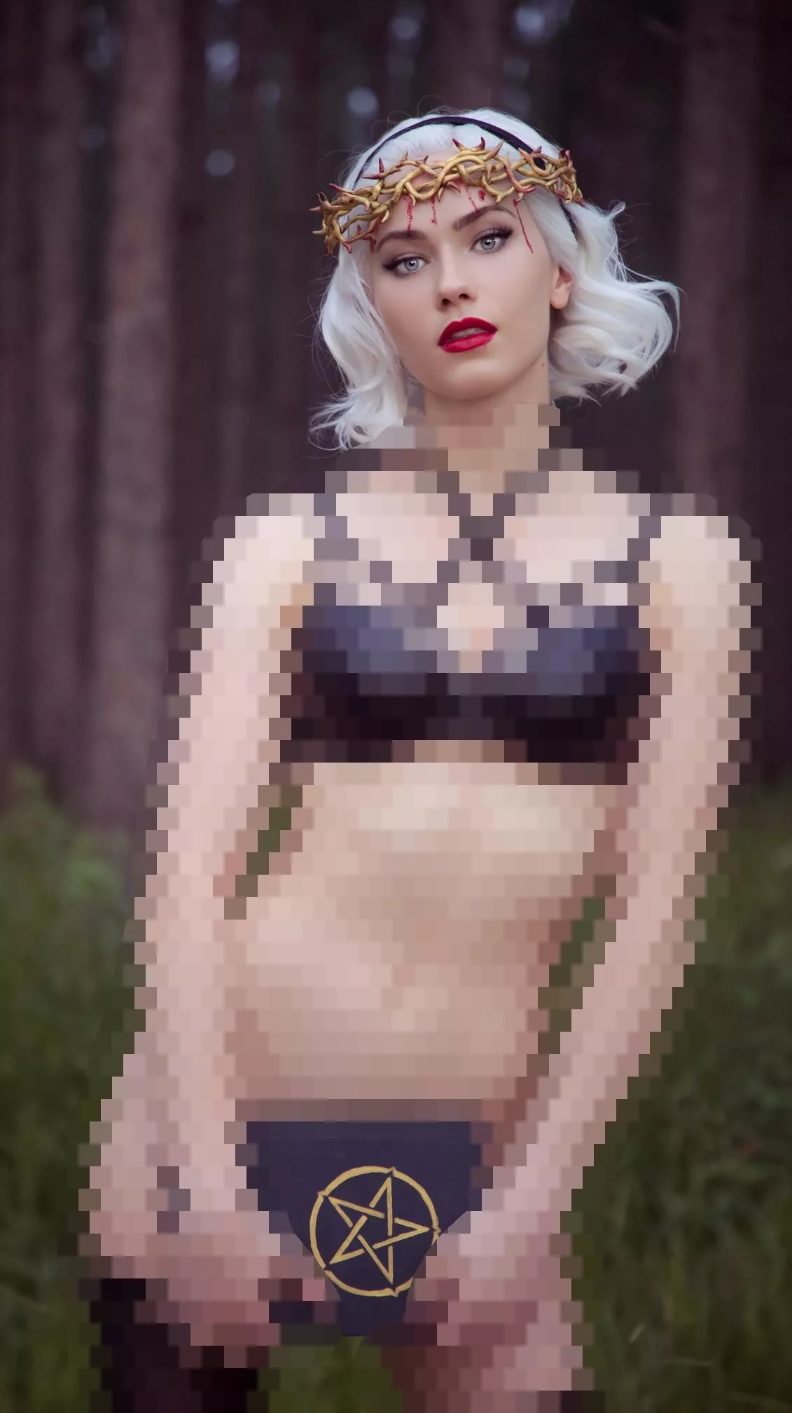 I heard that there is a spell that can make your dick disappear... Let's see if it works! 