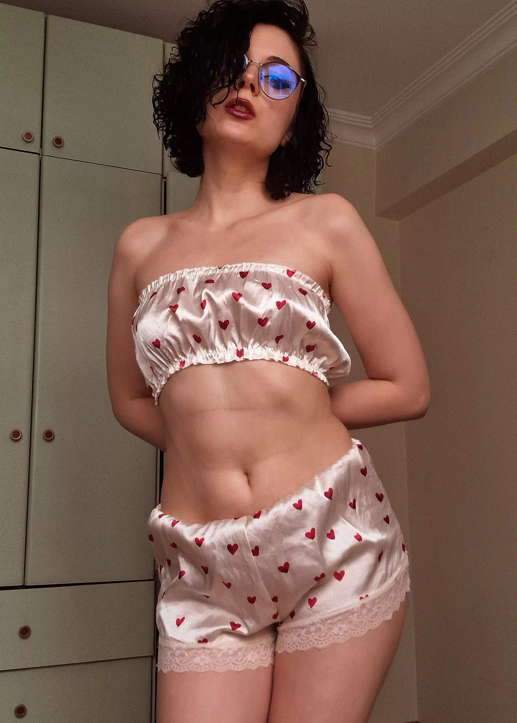 I love it when my pajamas shine