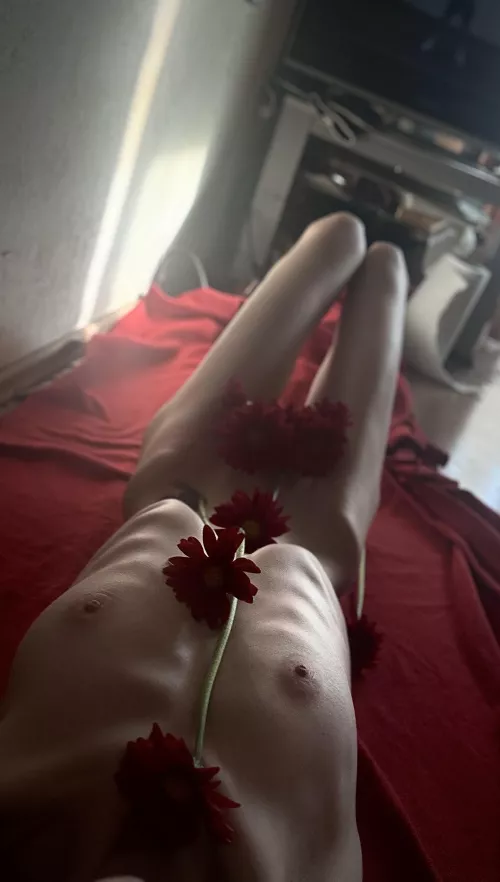 I really hope my skinny naked body makes you hard