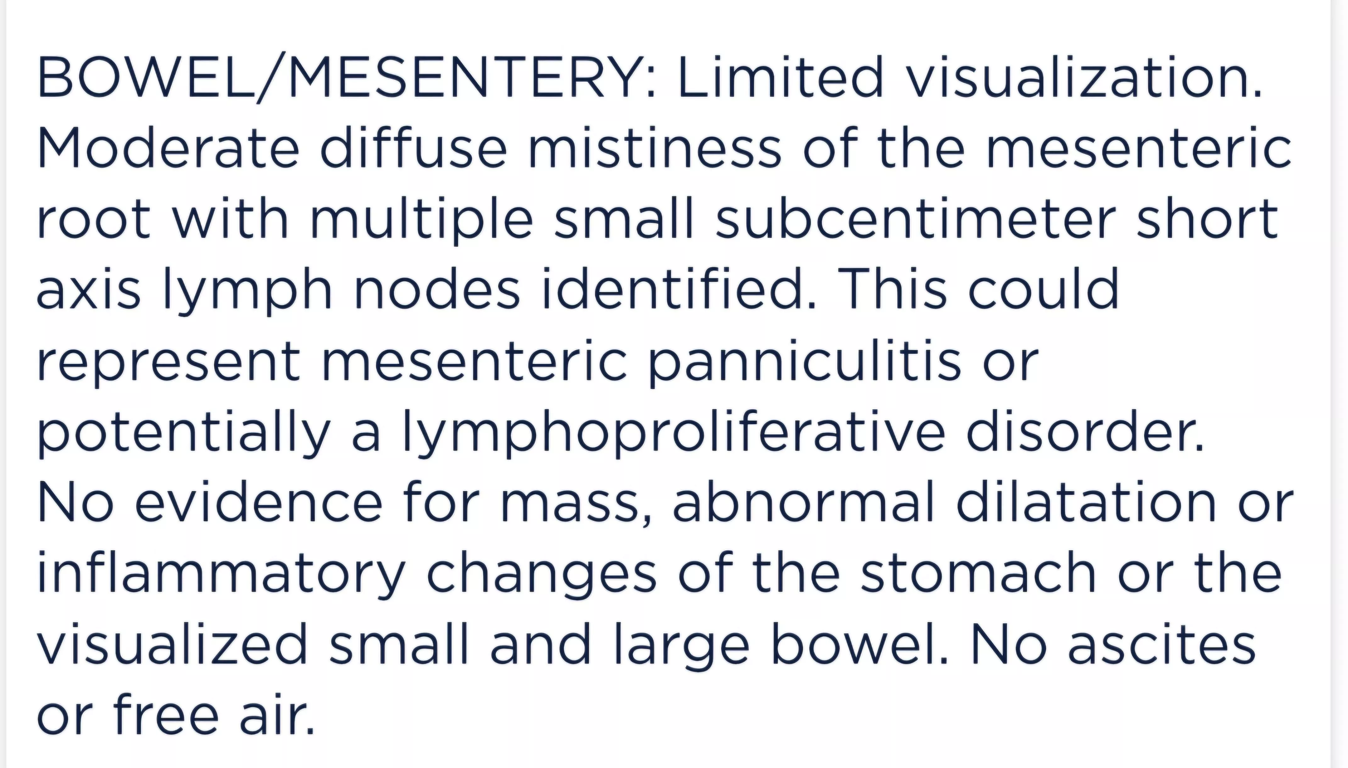 I Received CT Scan Results that Mention Lymphoma. Do I Need to Worry?