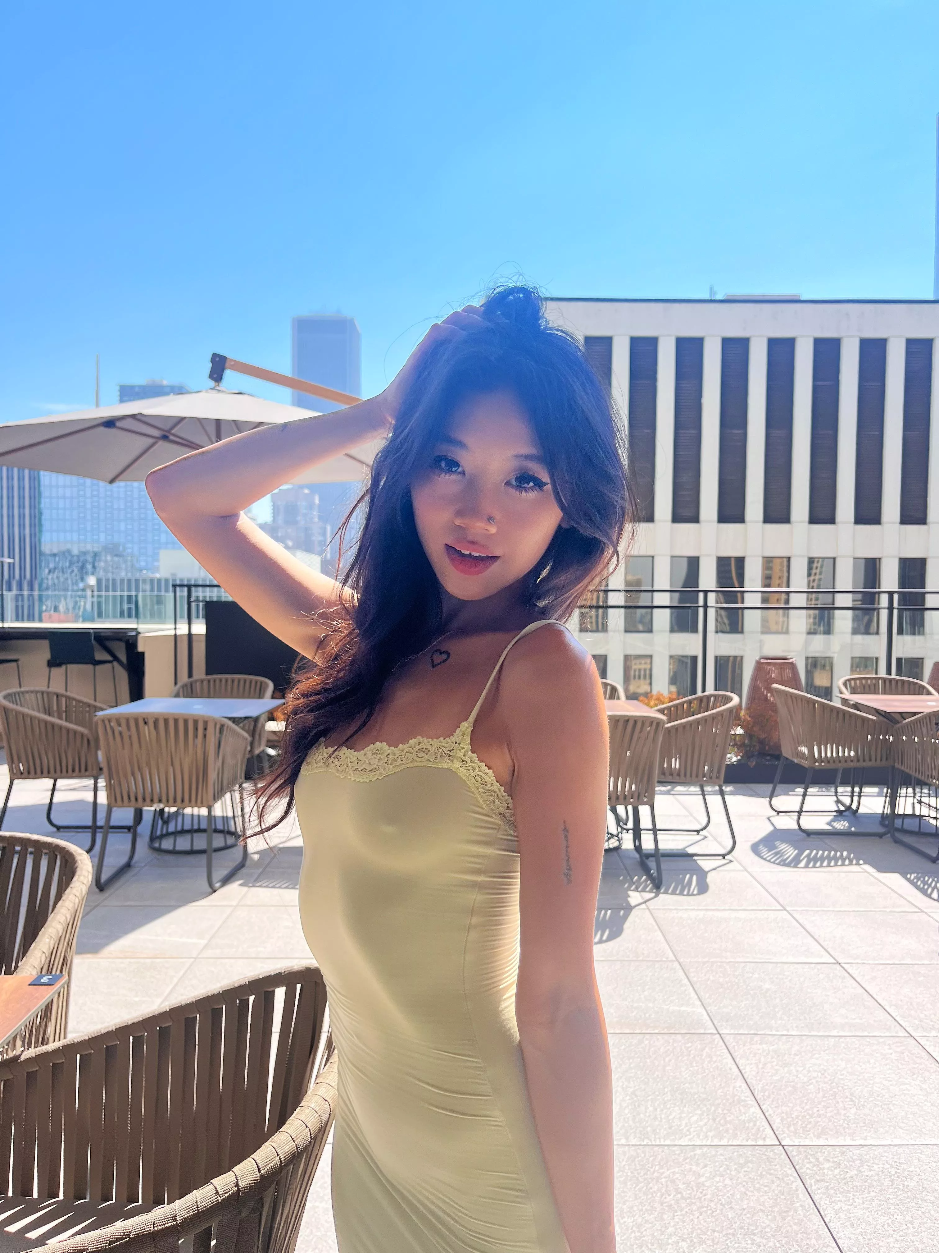 I think my dress is a little too tight...