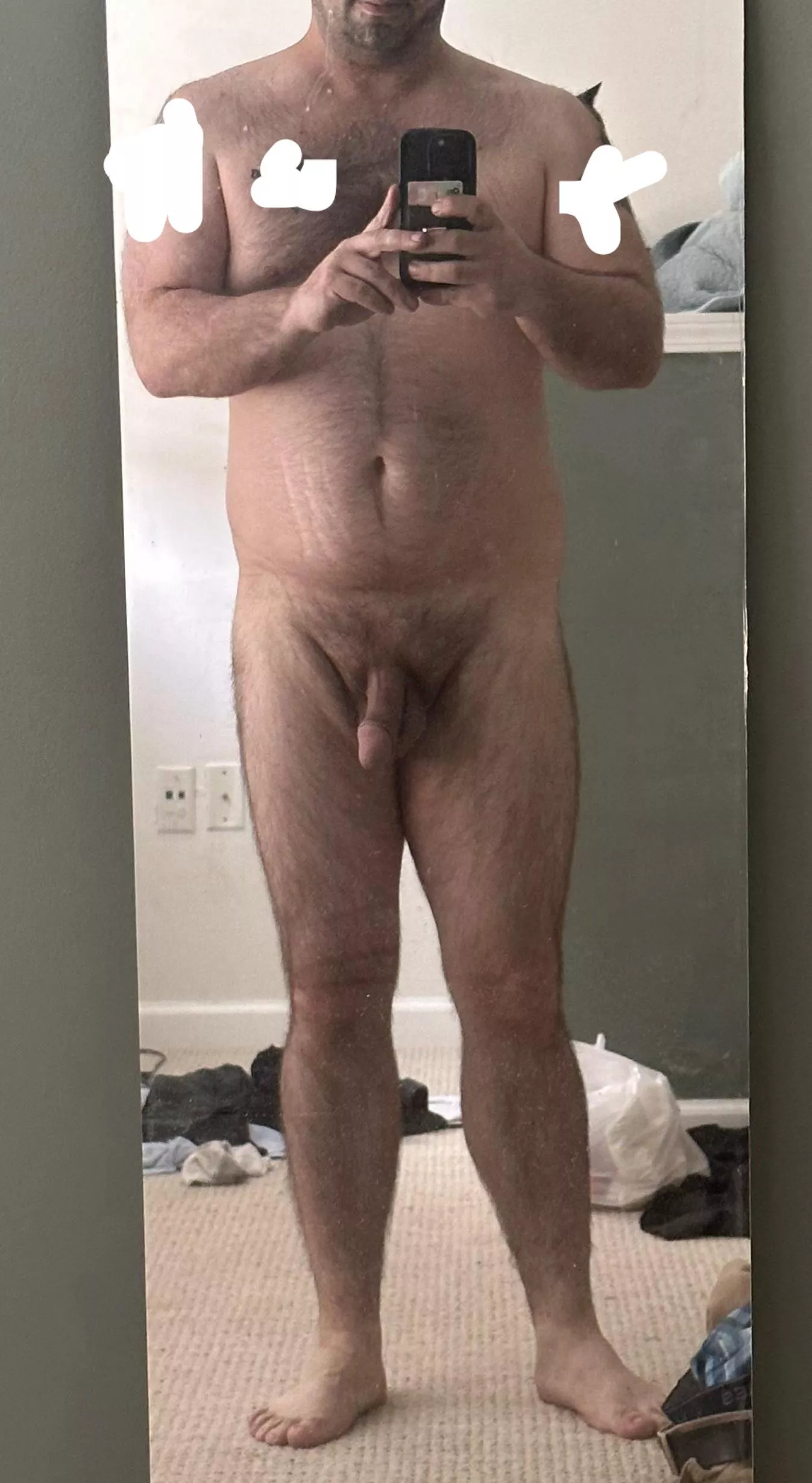 I want to be looking down while 