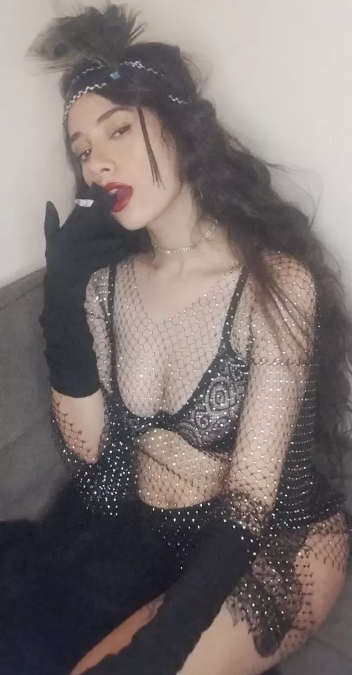 I would love to give you a blowjob while I smoke