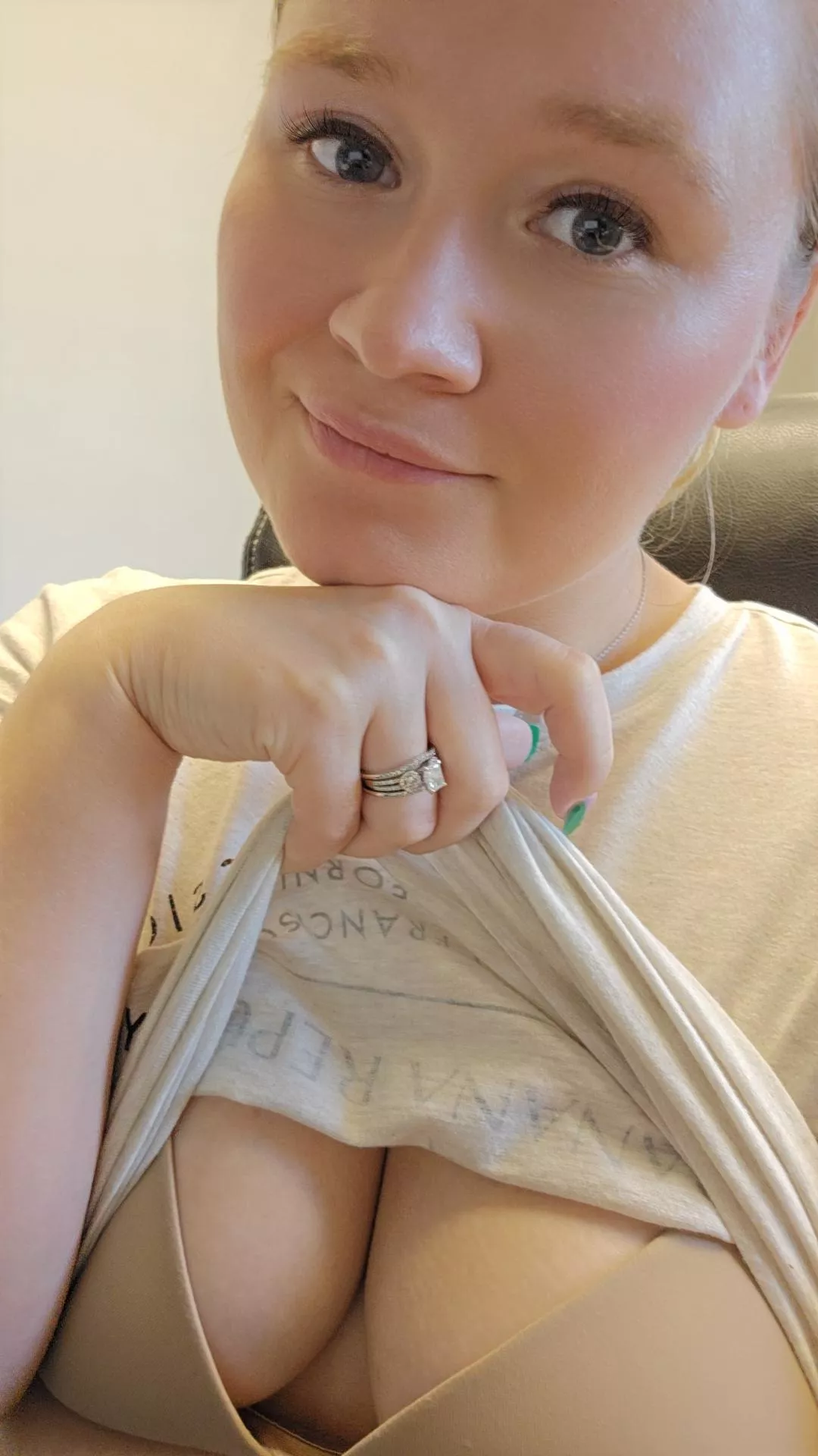 Im always horny in the office 