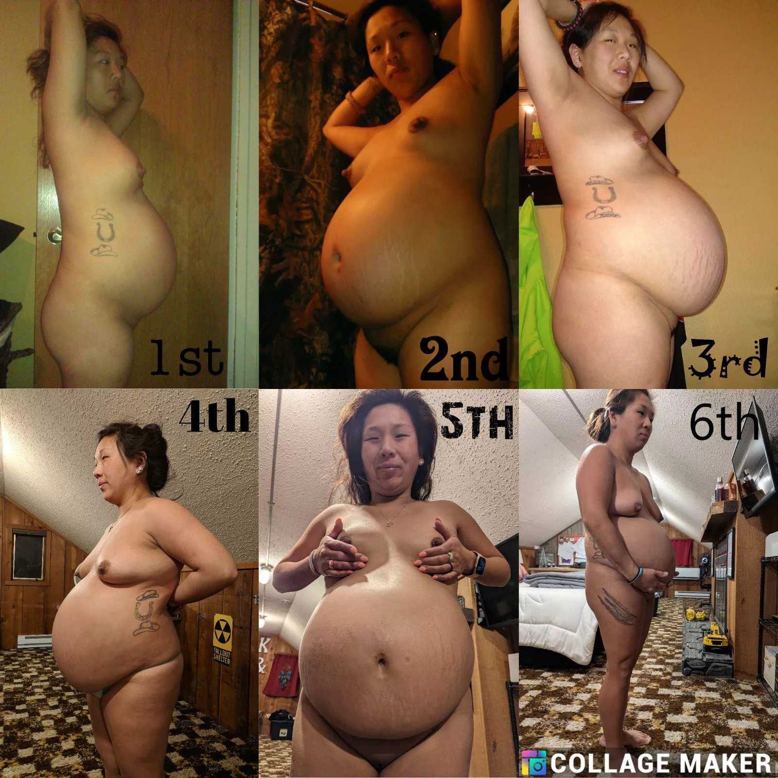 I'm cursed with tiny titties no matter how many times I get pregnant.