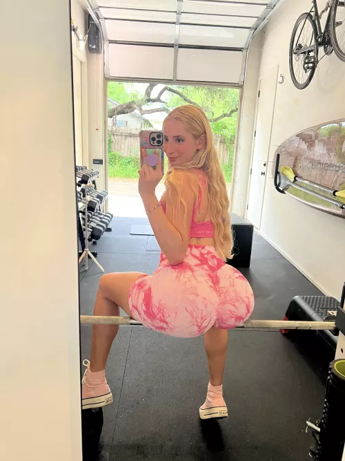 I'm expecting a playpul pat after my workout