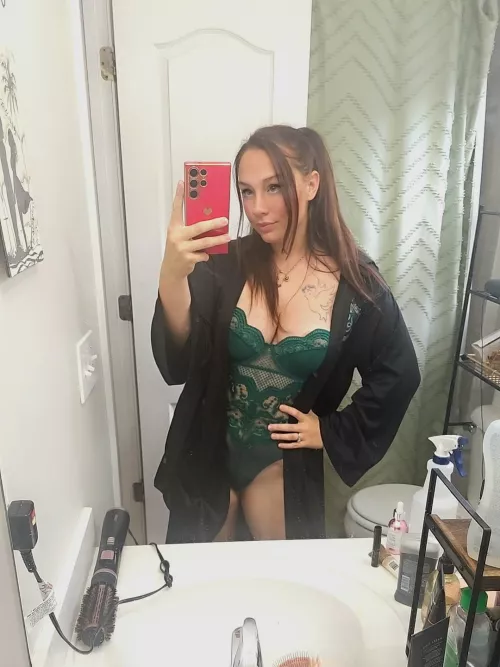 I'm wearing this infront of all my husband's friends at the Halloween party