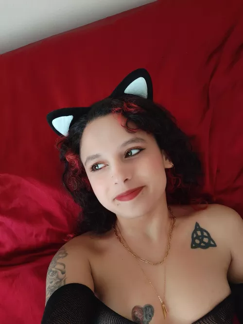 Innocent face with guilty thoughts 