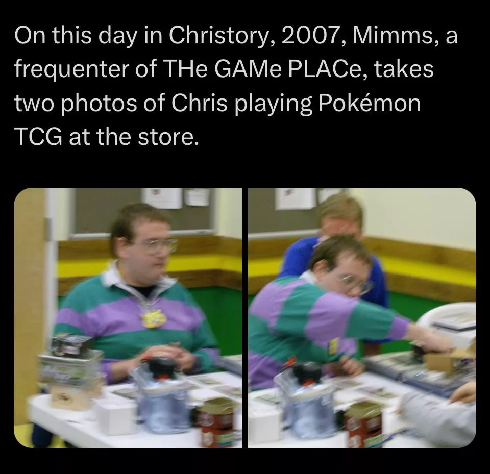 Its fascinating how Chri Chan still looked out of place even in a safe space for social rejects, geeks and nerds.