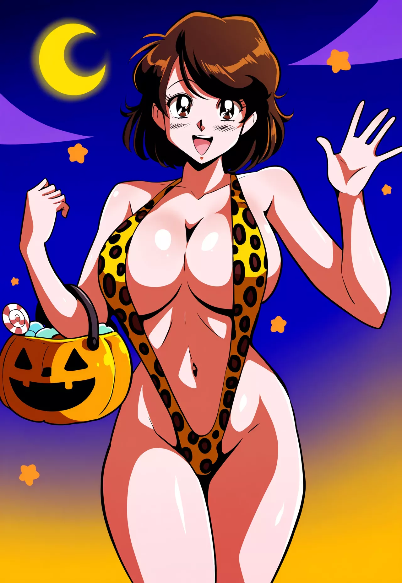 Jane Hatt the Jungle Girl Halloween