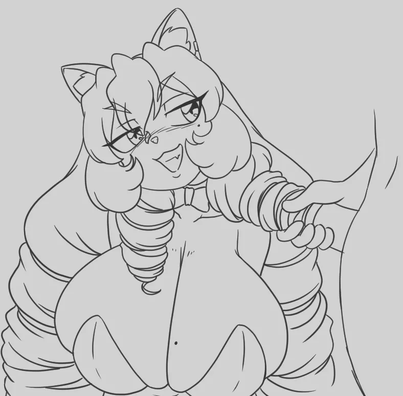 Just a doodle of my OC Maru